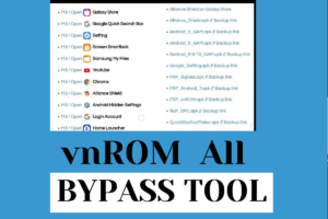 Vnrom Bypass FRP Apk
